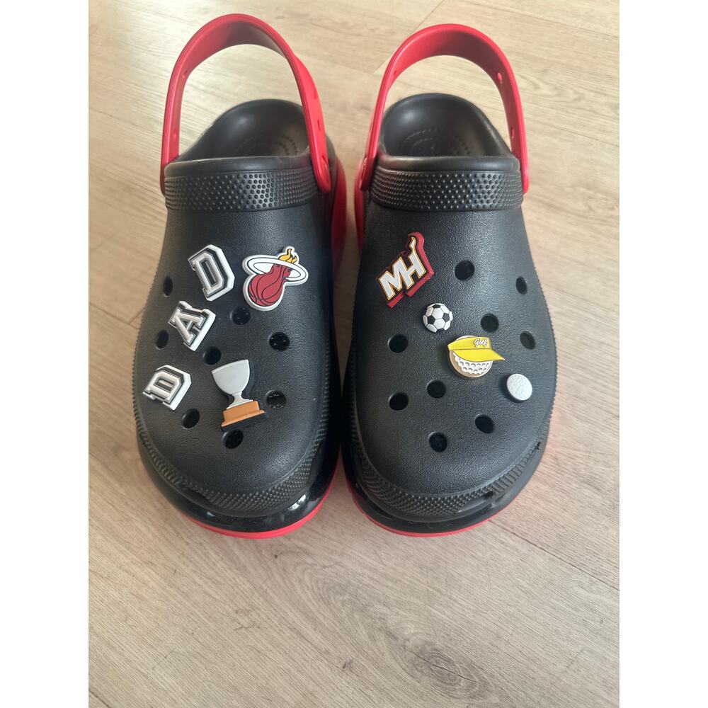 Crocs All Star Mega Crush Clog Unisex Shoes Miami Heat NBA